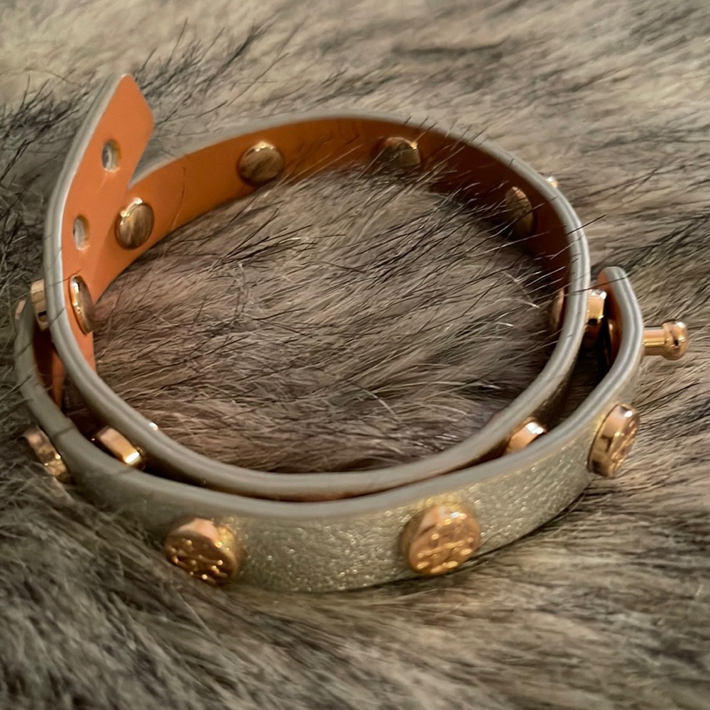 Tory Burch double tour bracelet